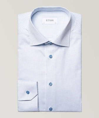 Micro Check Signature Twill Shirt