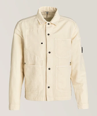 Cotton-Linen Overshirt