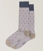 Tailor Flower Modal-Blend Dress Socks