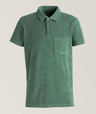 Hanlan Terry Cotton-Blend Polo