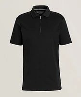 Quarter-Zip Supima Cotton Polo