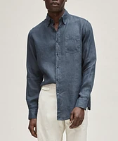 Cotton-Blend Overshirt