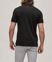 Pima Stretch-Cotton Cuban Collar Polo