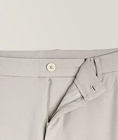 Viscose-Blend Technical Chino Pants