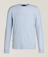 Cotton-Blend Knit Sweatshirt