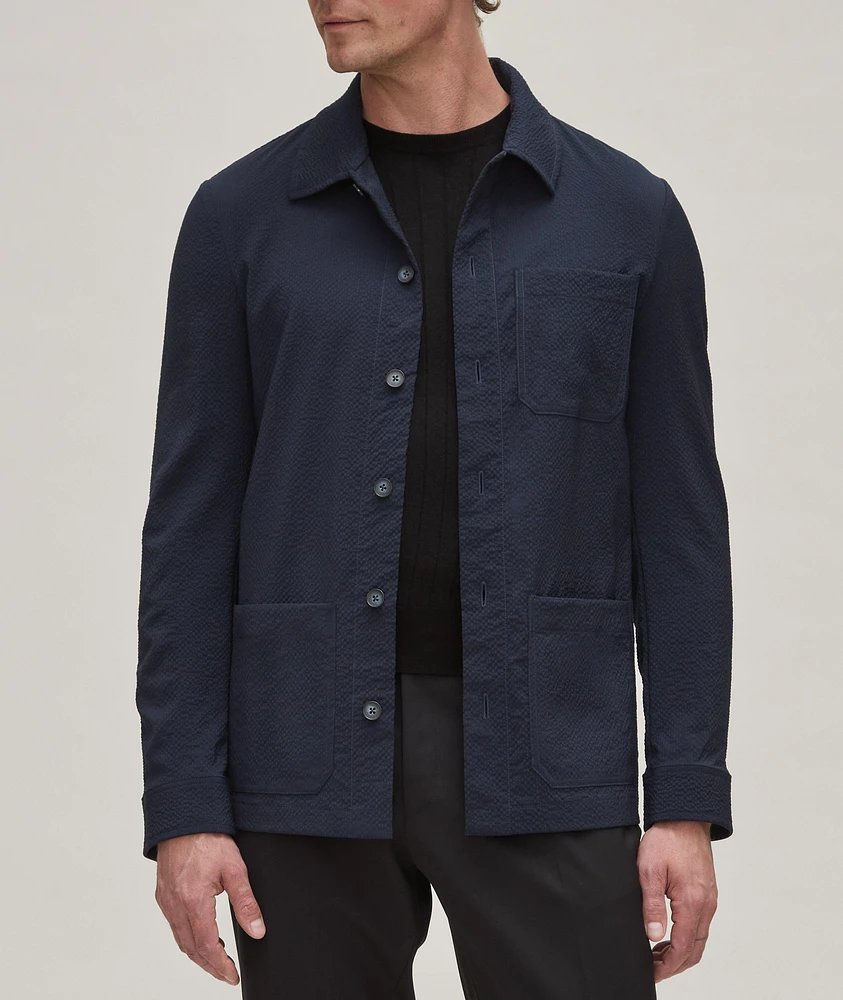 Seesersucker Overshirt