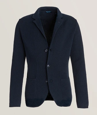 Cotton Knitted Sport Jacket