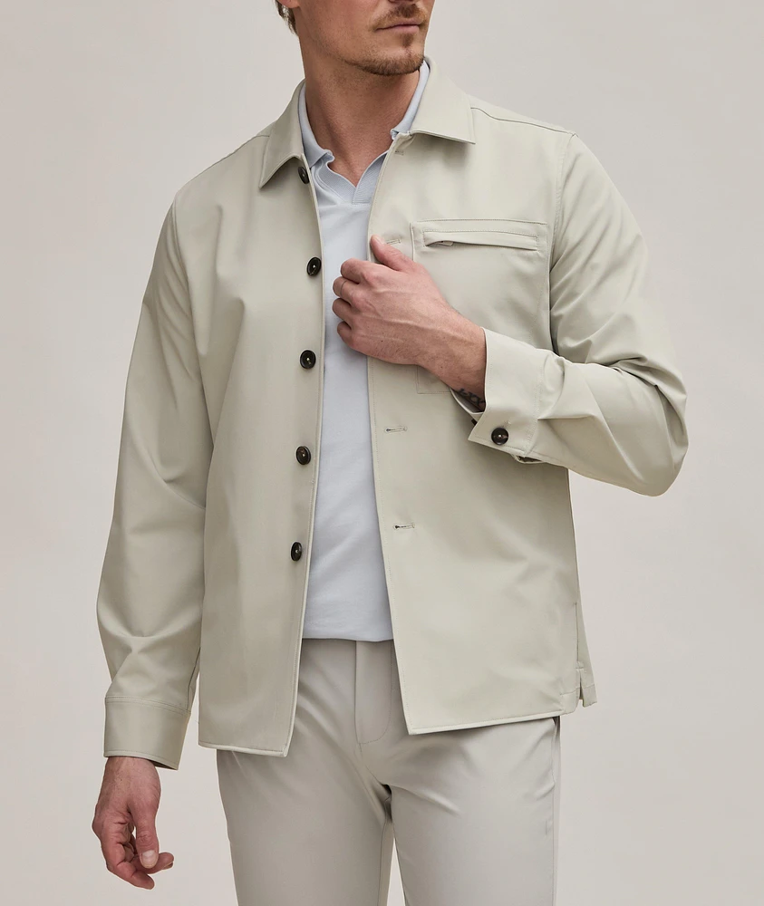 Travel Technical Fabric Overshirt