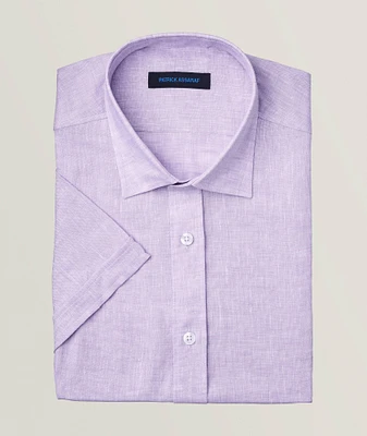 Mélange Linen Sport Shirt