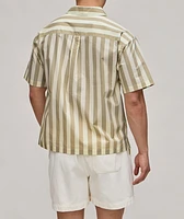 Striped Cotton Sport Shirt