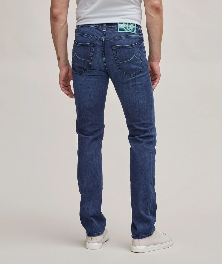 Bard Slim Fit Stretch-Cotton Jeans