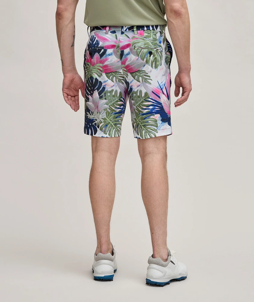 Tim Botanical Print Shorts