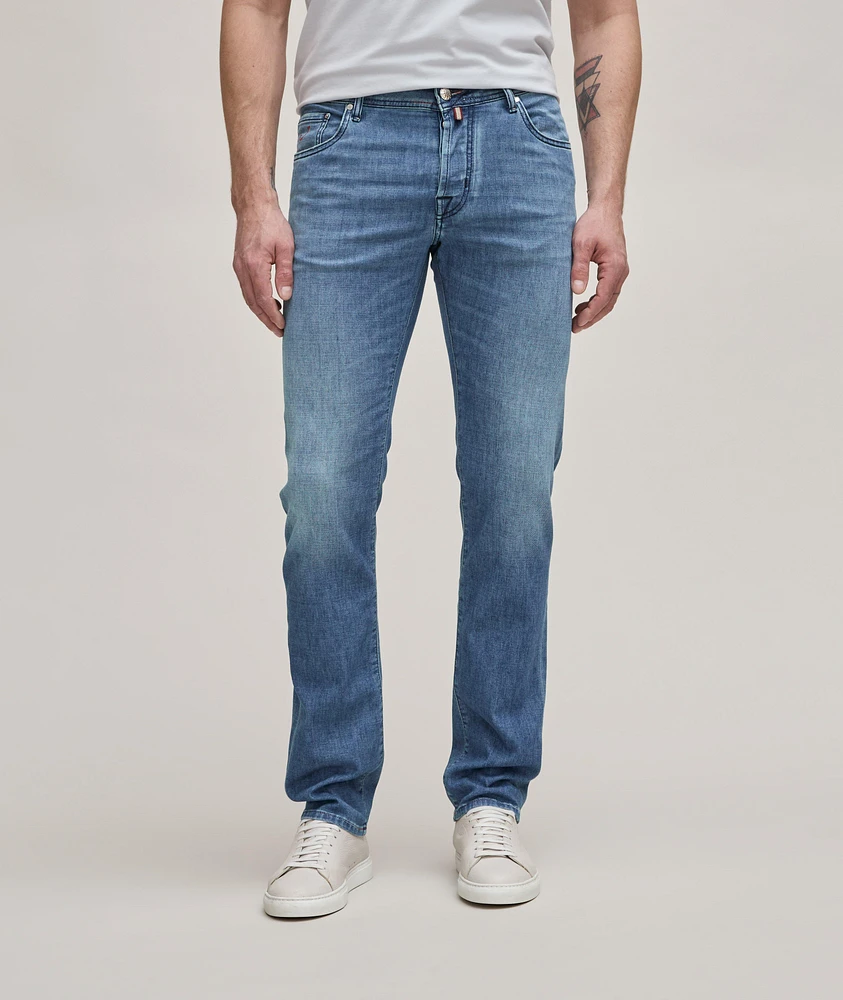 Bard Slim Fit Stretch-Cotton Jeans