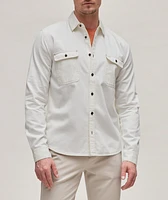 Martin Utilitarian Cotton-Modal Overshirt