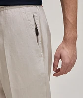 Wool-Polyamide Drawstring Pants