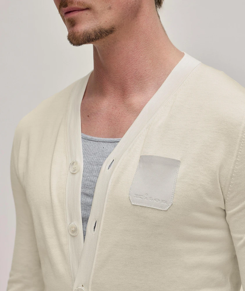 Silk-Cotton Cardigan