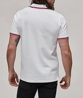 Contrast Trim Cotton Piqué Polo