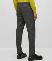 Woven Wool-Blend Dress Pants