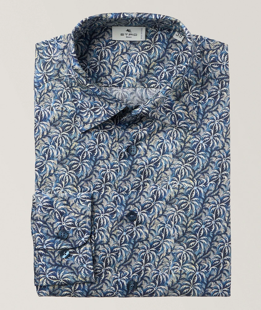 Paisley Cotton Sport Shirt