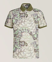 Botanical Floral Cotton Polo