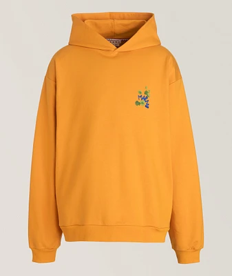 Paint Logo Cotton Hooded Sweater