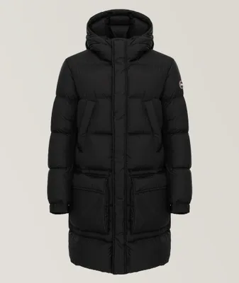Quilted Hooded Down Jacket