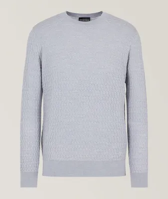 Virgin Wool Jacquard Sweater