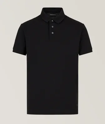 Jacquard Herringbone Polo