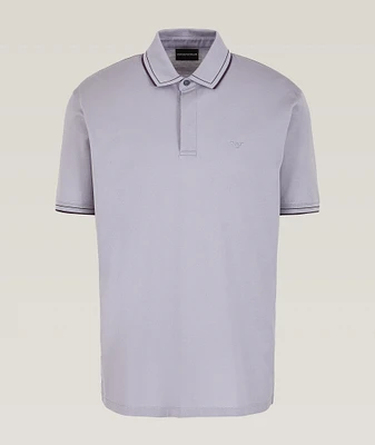 Mercerised Piqué Cotton Polo