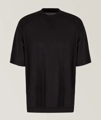 Clubwear Capsule Tonal Rhinestone T-Shirt