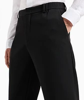 Micro Texture Crepe Jogger Dress Pants