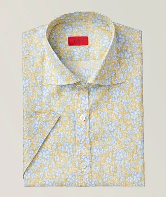 Floral Linen Sport Shirt