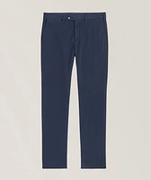 Micro Twill Stretch-Cotton Pants