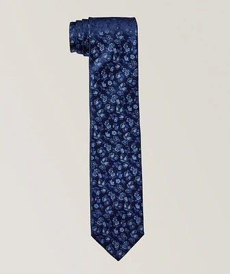 Floral Silk Tie 