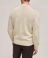 Textured Cotton Sweater