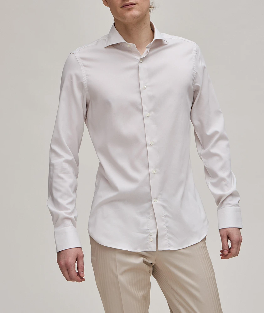 Slim-Fit Neat Dress Shirt