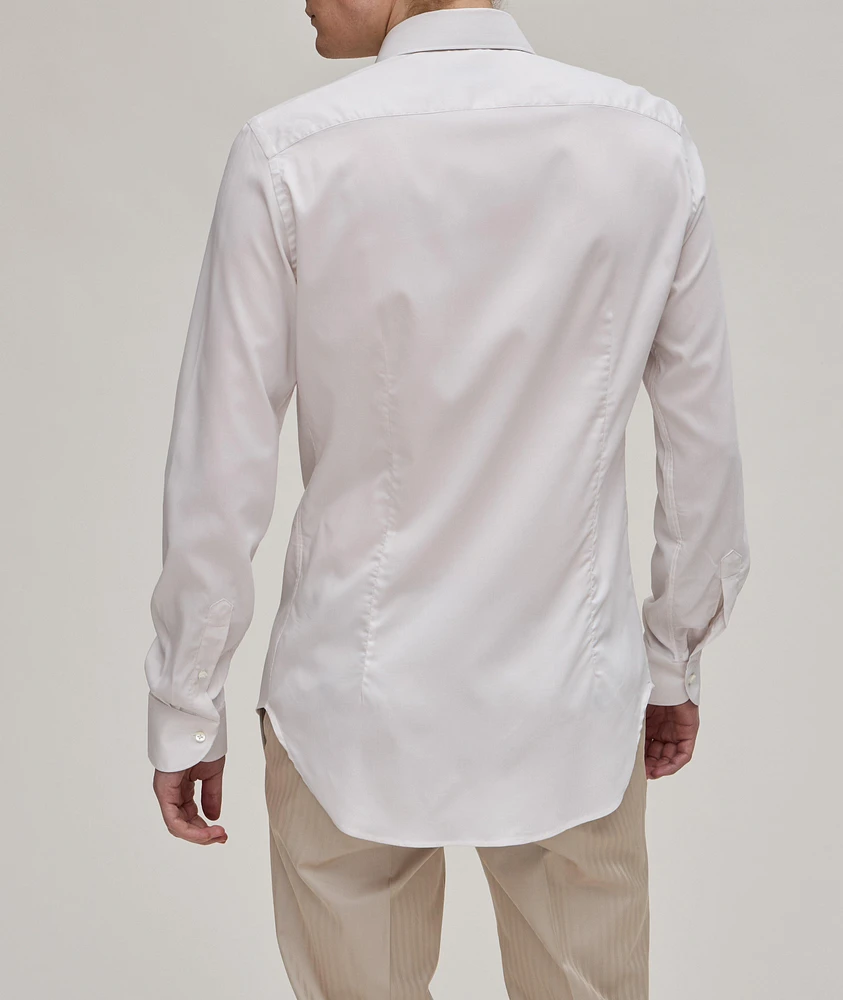 Slim-Fit Neat Dress Shirt