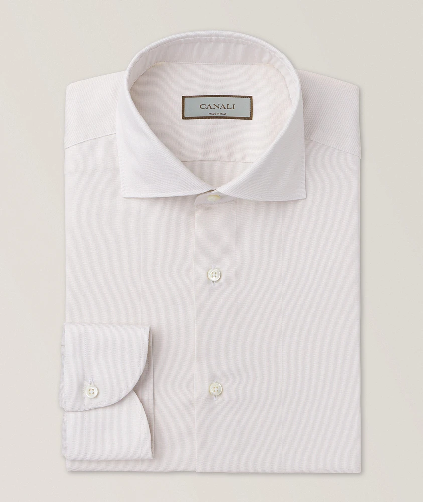 Slim-Fit Neat Dress Shirt