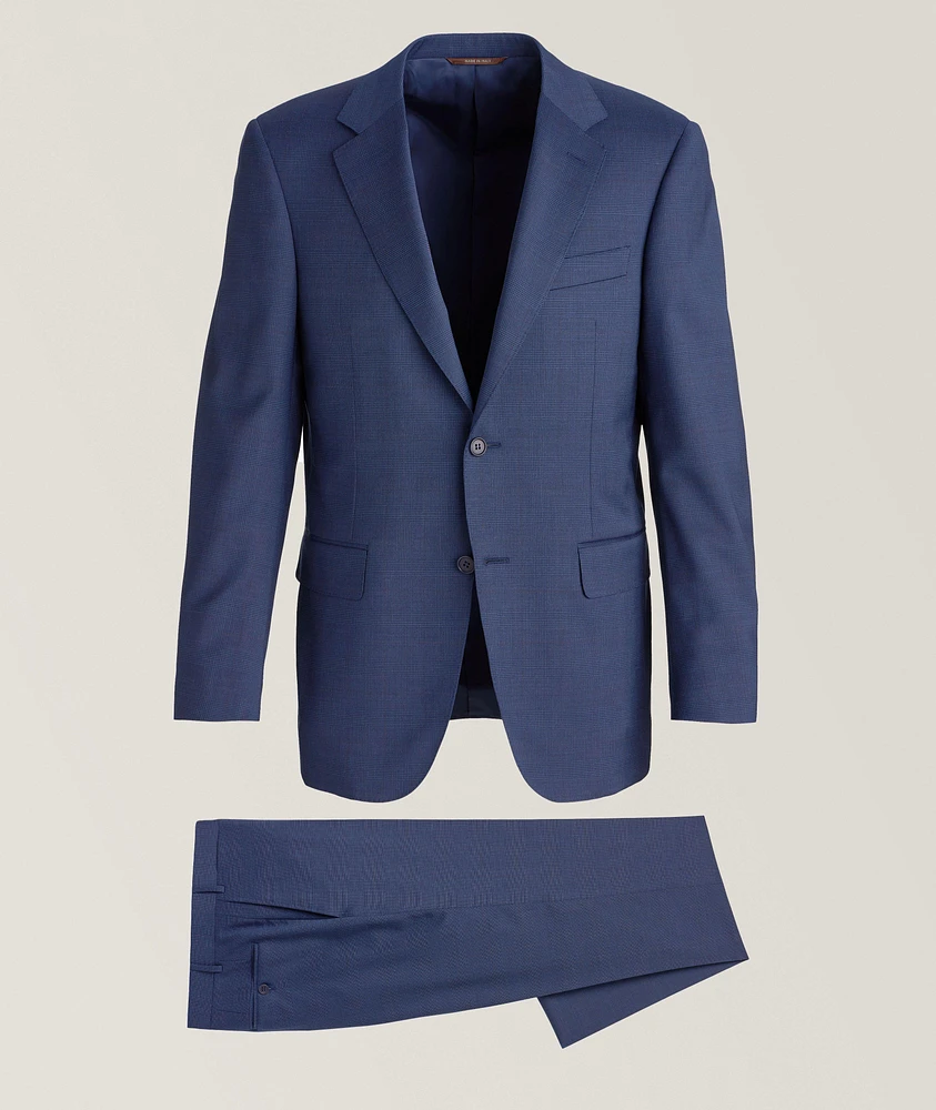 Check Stretch-Wool Suit