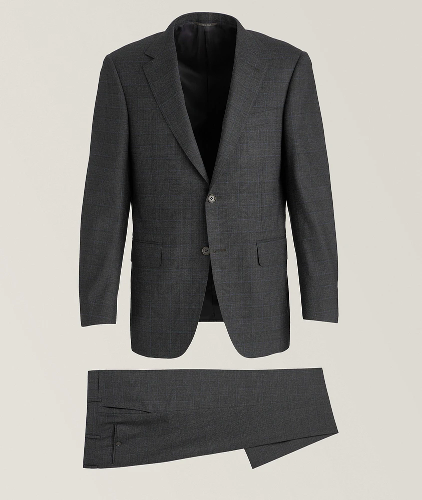 Check Stretch-Wool Suit