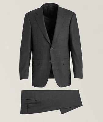 Check Stretch-Wool Suit