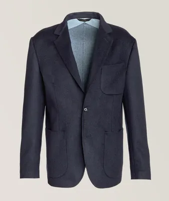 Eleventy Wool, Silk & Cashmere-Blend Quilted Jacket