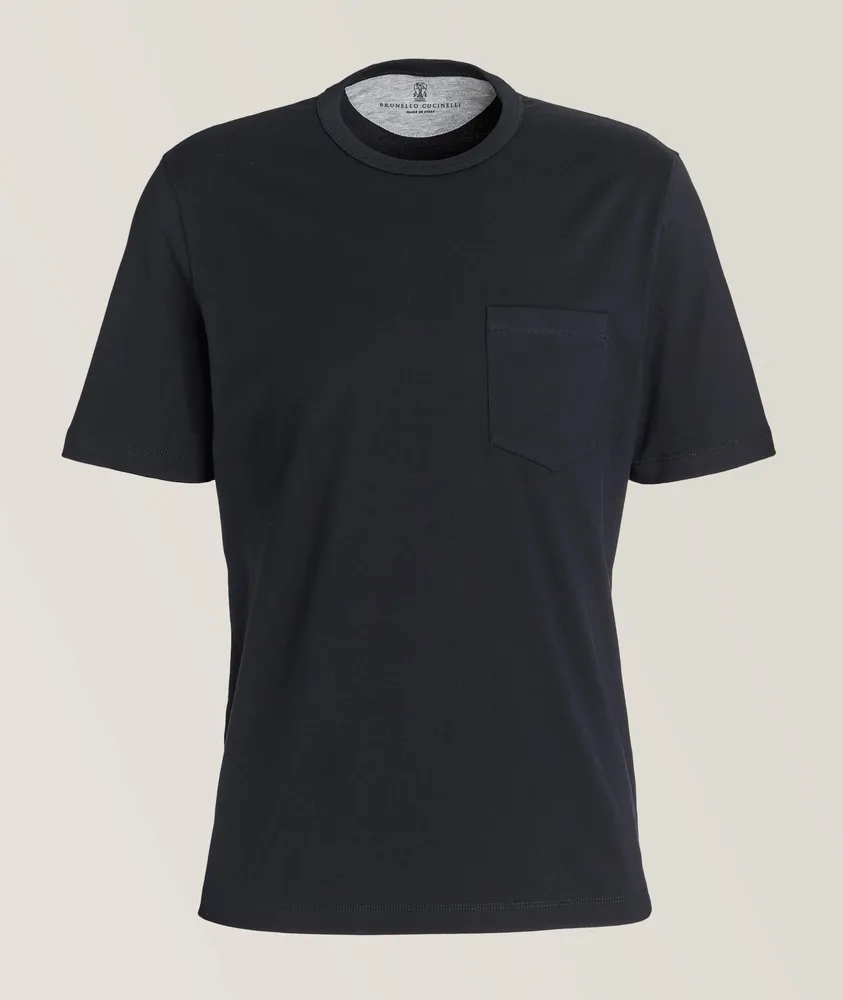 Mélange Cotton T-Shirt