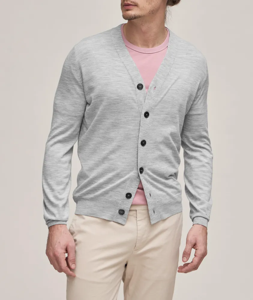 Wool-Cashmere Cardigan