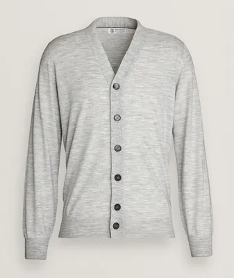 Wool-Cashmere Cardigan