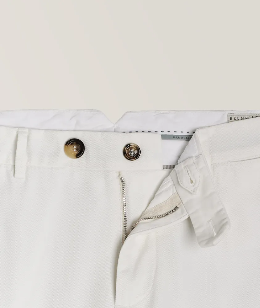 Slim Italian-Fit Cotton Chinos