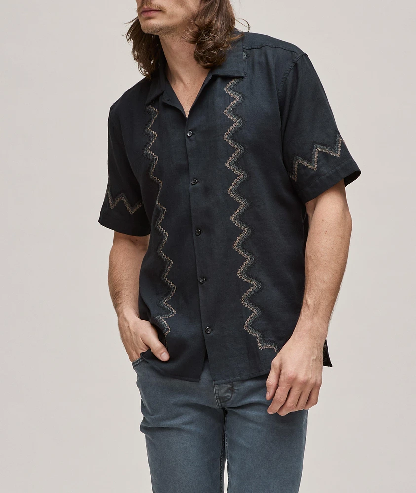 Curtis Zigzag Sport Shirt