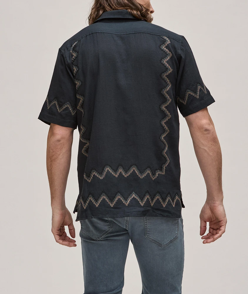 Curtis Zigzag Sport Shirt