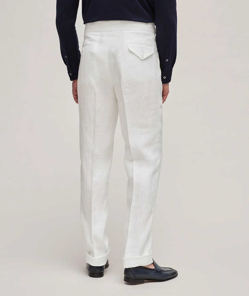 Byron Canvas Linen Dress Pants