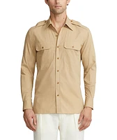 Asford Brushed Poplin Cotton Sport Shirt